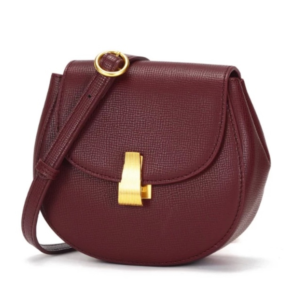 Crossbody or belt bag genuine leather